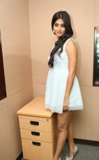 Pooja Hegde Latest White Frock Skirt Photos