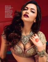 Stunning Deepika Padukone Poses for Vogue