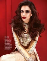 Stunning Deepika Padukone Poses for Vogue