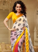 Kangana Ranaut Latest Saree Stills