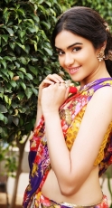 Adah Sharma Latest Hot Half Saree Photoshoot HD Photos Stills