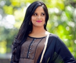 Anasuya Latest HD Photo Shoot Photos in Black Dress Stills