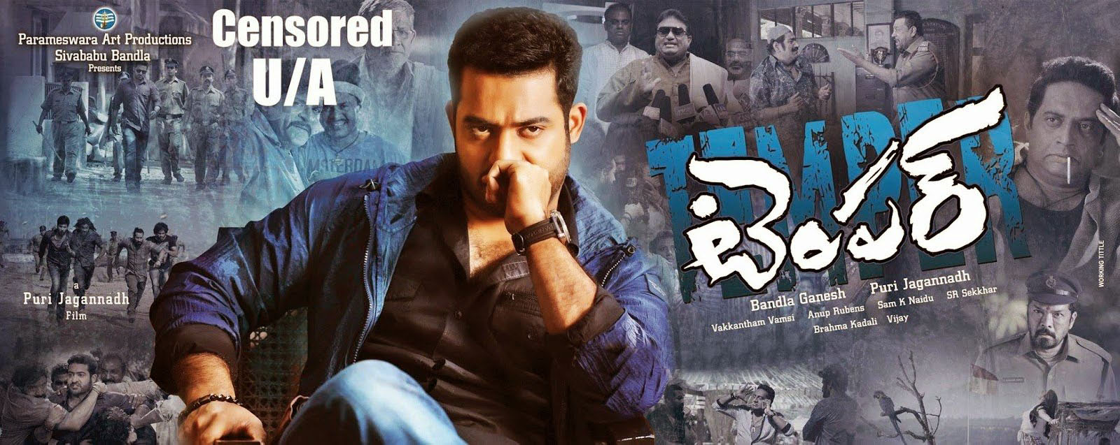 TEMPER (2015)TELUGU con N. T. RAO JR. + Jukebox + Online Español 4-Temper-ULTRA-HD-Release-Date-Posters