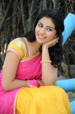 Krithika Jaykumar latest Photos in Pink Half Saree HD Stills