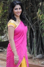 Krithika Jaykumar latest Photos in Pink Half Saree HD Stills