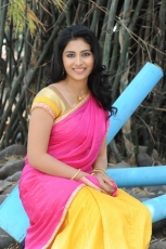 Krithika Jaykumar latest Photos in Pink Half Saree HD Stills