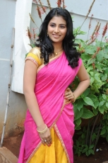 Krithika Jaykumar latest Photos in Pink Half Saree HD Stills