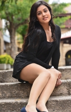 Mishti Chakraborty Actress Latest Hot Photo Shoot Stills Photos in Black Dress