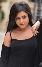 Mishti Chakraborty Actress Latest Hot Photo Shoot Stills Photos in Black Dress