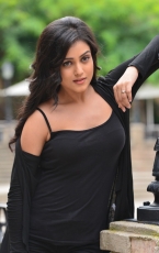 Mishti Chakraborty Actress Latest Hot  Photo Shoot Stills Photos in Black Dress