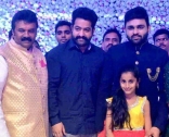 Jr Ntr Latest Stylish ULTRA HD Photos Stills at Talasani Srinivas Yadav Daughter Swathi Engagement Function