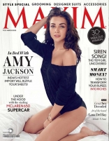Amy Jackson Hot Photo Shoot Possess for Maxim Magazine 2015