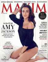 Amy Jackson  Hot Photo Shoot Possess for Maxim Magazine 2015