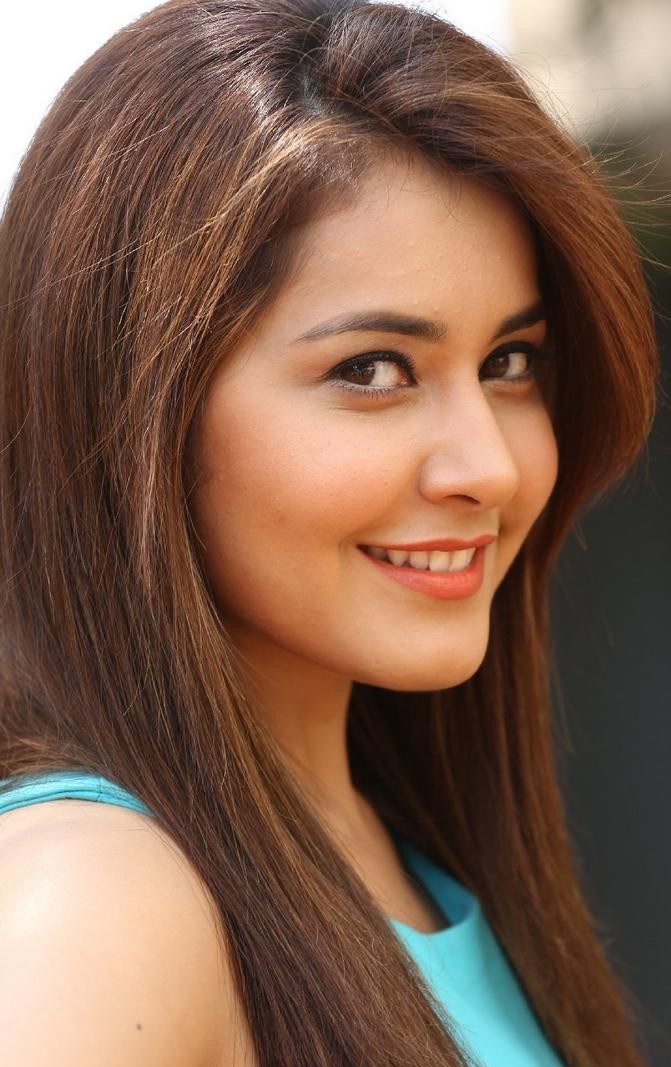 Rashi Khanna Latest Photoshoot in Sky Blue Frock Dress HD Photos |  25CineFrames