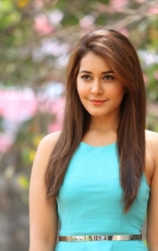 Rashi Khanna Latest Photoshoot in Sky Blue Frock Dress HD Photos