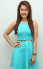 Rashi Khanna Latest HOT Photoshoot in Sky Blue Frock Dress HD Photos