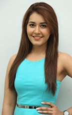 Rashi Khanna Latest HOT Photoshoot in Sky Blue Frock Dress HD Photos