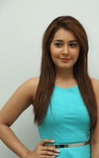 Rashi Khanna Latest Photoshoot in Sky Blue Frock Dress HD Photos