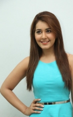 Rashi Khanna Latest Photoshoot in Sky Blue Frock Dress HD Photos