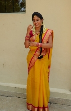 Chandini Chowdary in Yellow Saree Photos