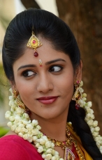 Chandini Chowdary in Yellow Saree Photos