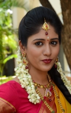 Chandini Chowdary in Yellow Saree Photos