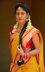 Chandini Chowdary in Yellow Saree Photos