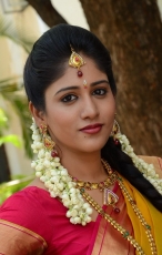 Chandini Chowdary in Yellow Saree Photos