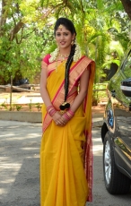 Chandini Chowdary in Yellow Saree Photos