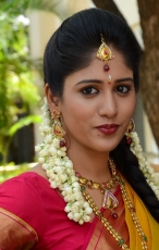 Chandini Chowdary in Yellow Saree Photos