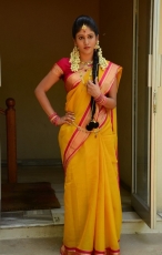 Chandini Chowdary in Yellow Saree Photos