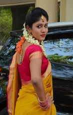 Chandini Chowdary in Yellow Saree Photos