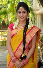 Chandini Chowdary in Yellow Saree Photos