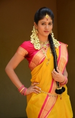 Chandini Chowdary in Yellow Saree Photos