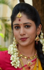 Chandini Chowdary in Yellow Saree Photos