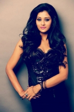 Pooja Jhaveri Latest Hot Photo Shoot Stills Photos in Black Dress