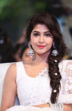 Sonarika Bhadoria New Latest HD Photos in White Dress at Jadoogadu Audio Launch