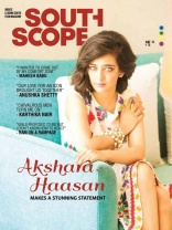 Akshara Haasan Photo Shoot Stills for South Scope Magazine Photos