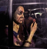 Hema Malini Car Accident Photos