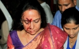 Hema Malini Car Accident Photos