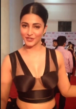 Shruti Haasan at 62nd South Filmfare Awards 2015 HD Photos Gallery