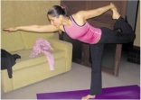 Yoga doing Photos by All Indian Actress Heroines Celebrities