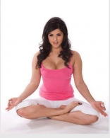 Yoga doing Photos by All Indian Actress Heroines Celebrities