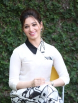 Actress Gorgeous Tamanna Bhatia Cute Photos at Baahubali Promotions