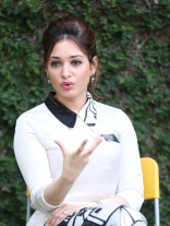 Actress Gorgeous Tamanna Bhatia Cute Photos at Baahubali Promotions