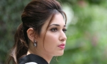 Actress Gorgeous Tamanna Bhatia Cute Photos at Baahubali Promotions