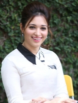 Actress Gorgeous Tamanna Bhatia Cute Photos at Baahubali Promotions