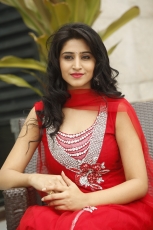 Actress Shamili Latest Beautiful Photos in Red Chudidar Dress, Stills, Pictures, Pics, Gallery