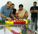 Celebs Pay Homage to Devi Sri Prasad's Father Satyamurthy Photos