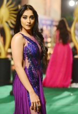 Actress Regina Cassandra Violet Transparent Dress HOT Ultra HD Photos at IIFA Utsavam Awards 2016